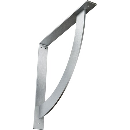 Ekena Millwork Bulwark Steel Bracket, Unfinished 2"W x 18"D x 18"H BKTM02X18X18BUCRS